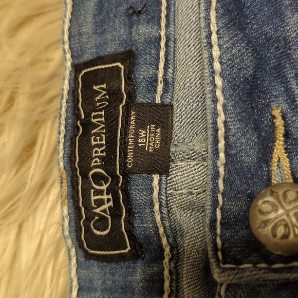 Cato premium bling jeans shorts 18W - Picture 4 of 4
